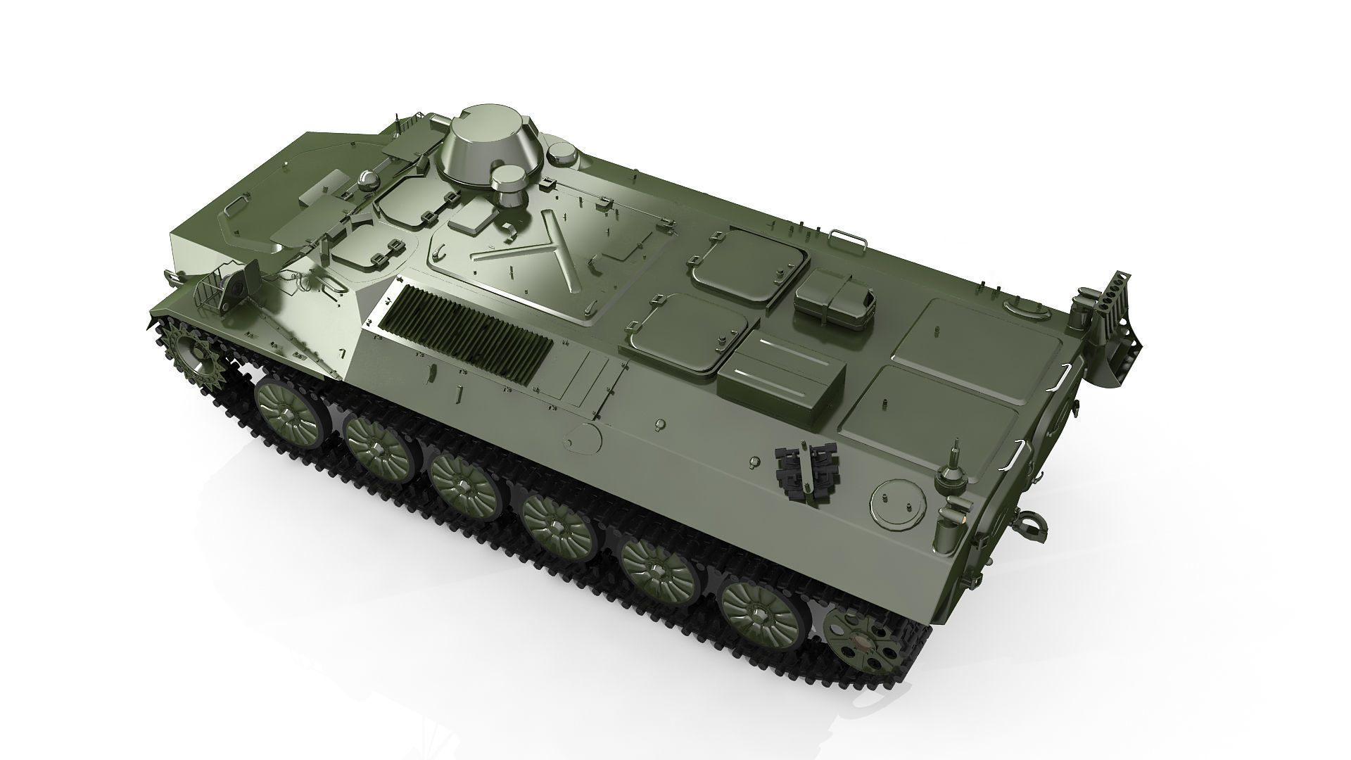 MTLB apc 3D model_2