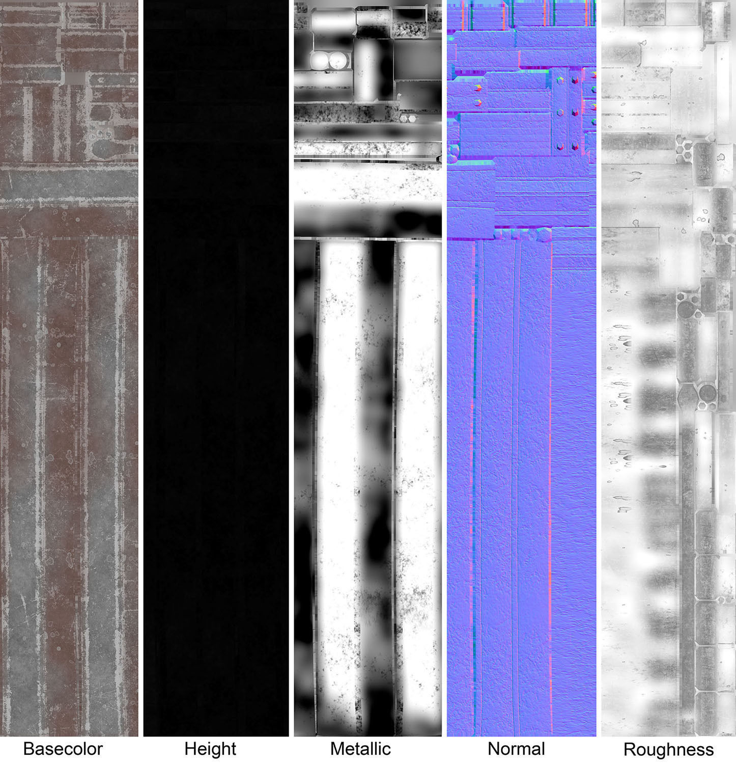 Cart 4 Low-poly 3D model_15