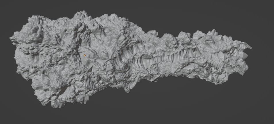 Chicken Fry 3D model_8