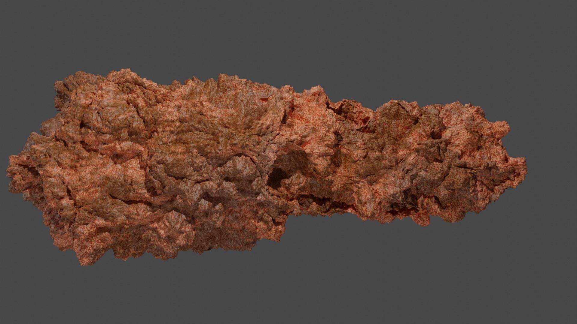 Chicken Fry 3D model_4