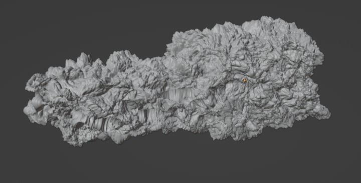 Chicken Fry 3D model_6