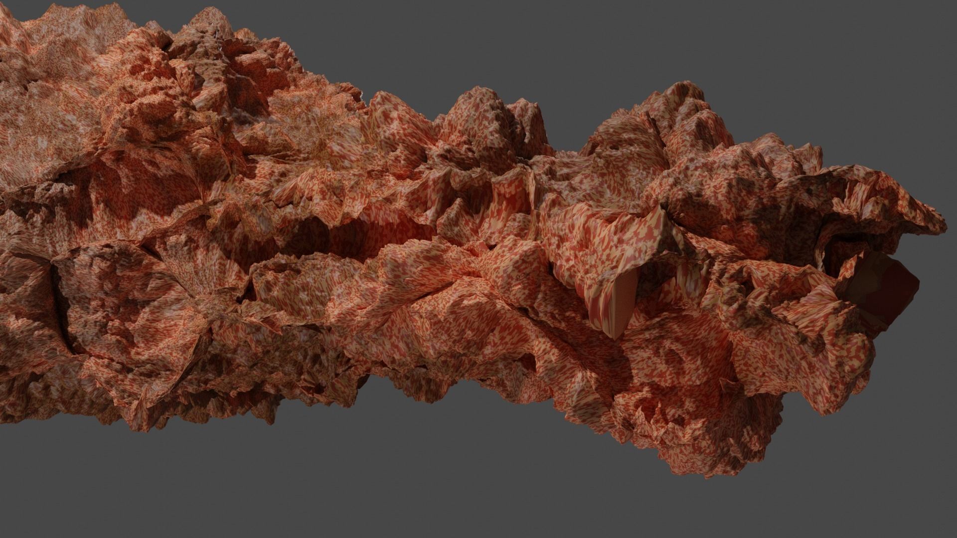 Chicken Fry 3D model_2