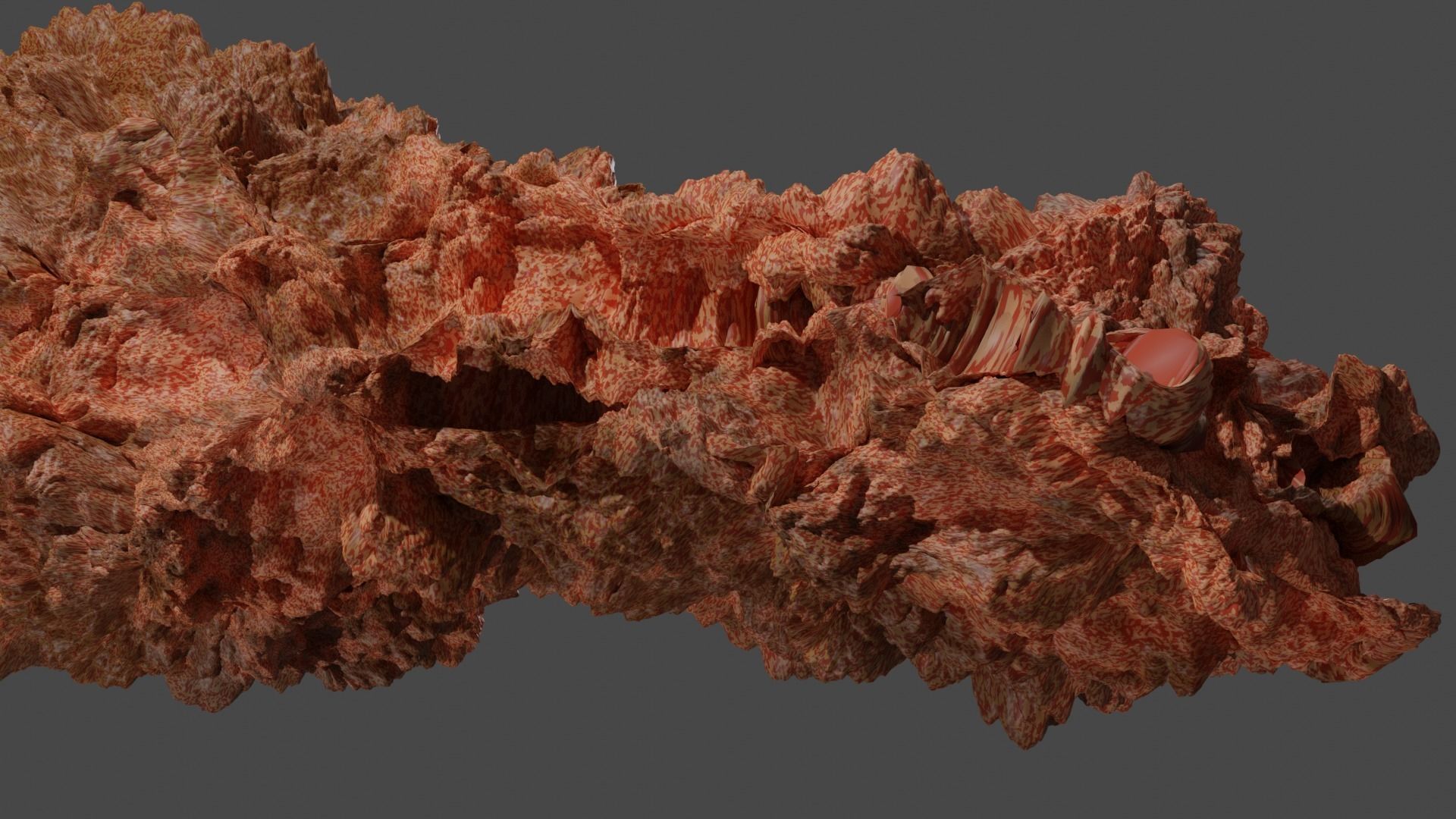 Chicken Fry 3D model_3