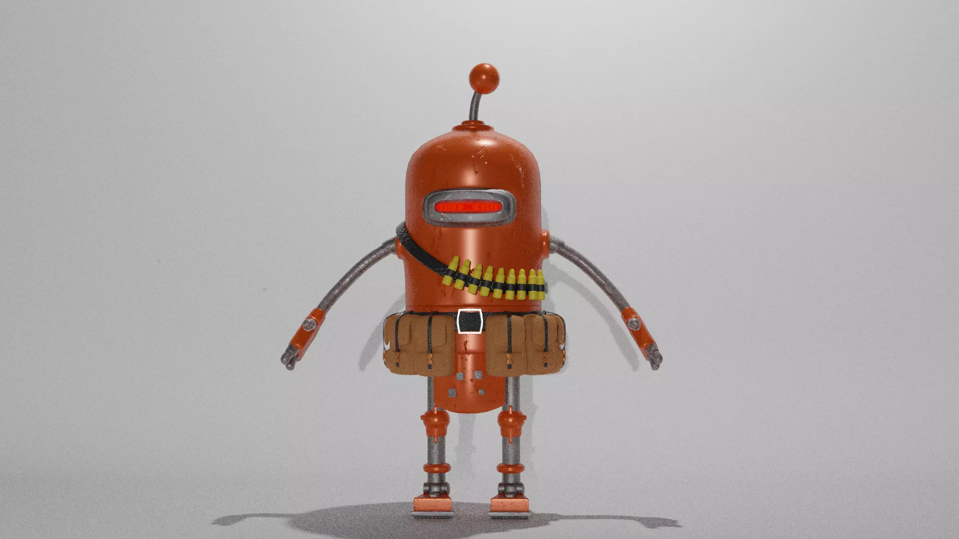 PBR game ready character 3D model_0