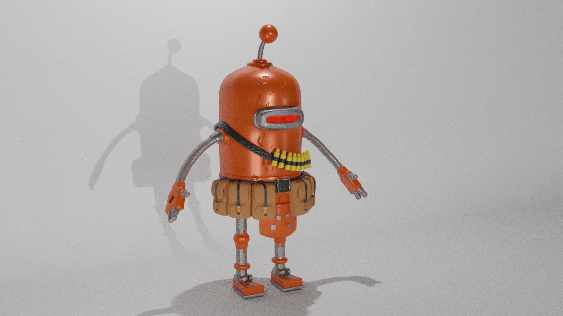 PBR game ready character 3D model_1