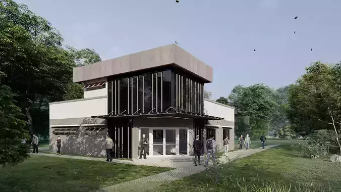 Single Storey Library