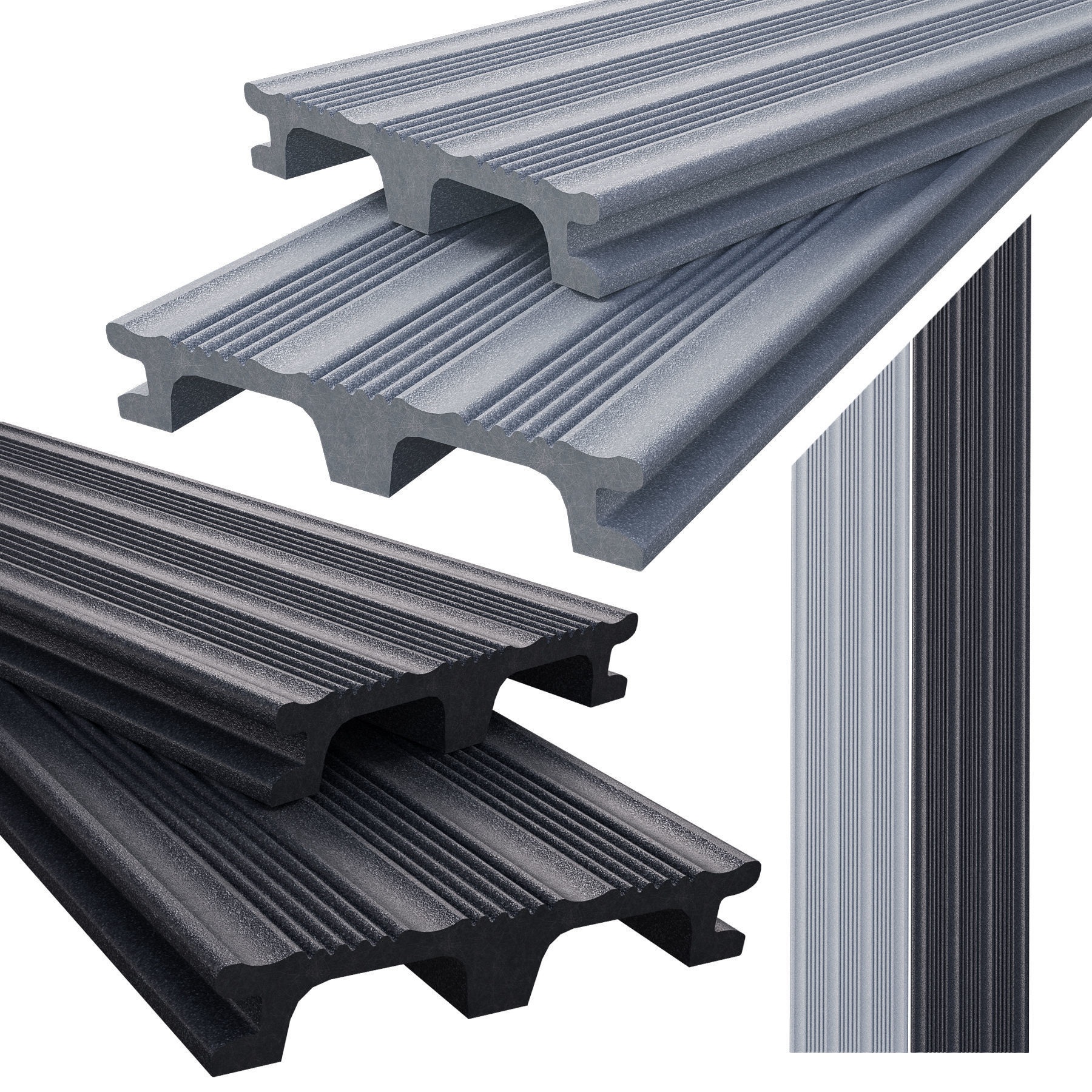 Decking EasyDeck Trend 3D model_1