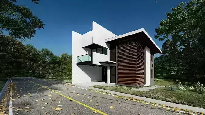 Two-storey Suburban House