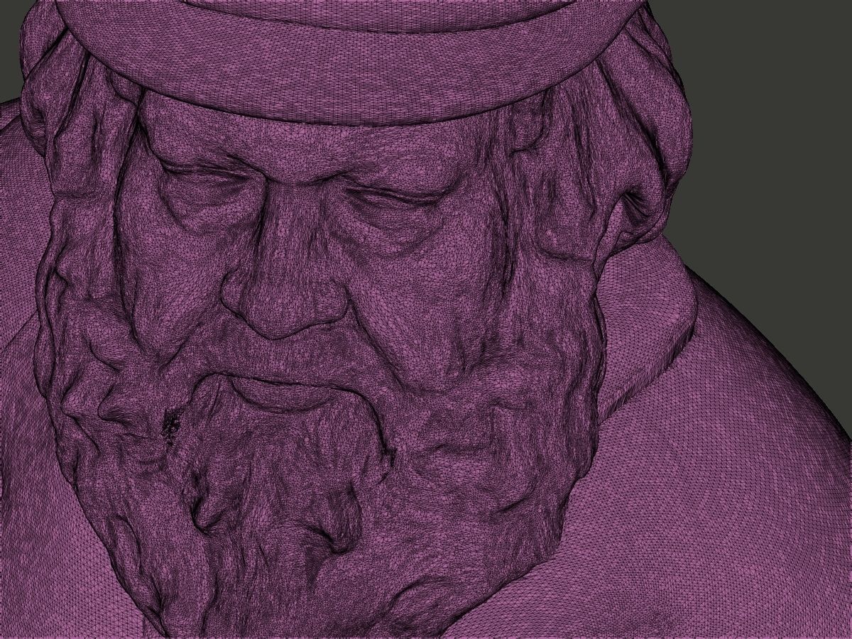 Old Tom Morris Sculpture - Old Golfer 3D print model_29