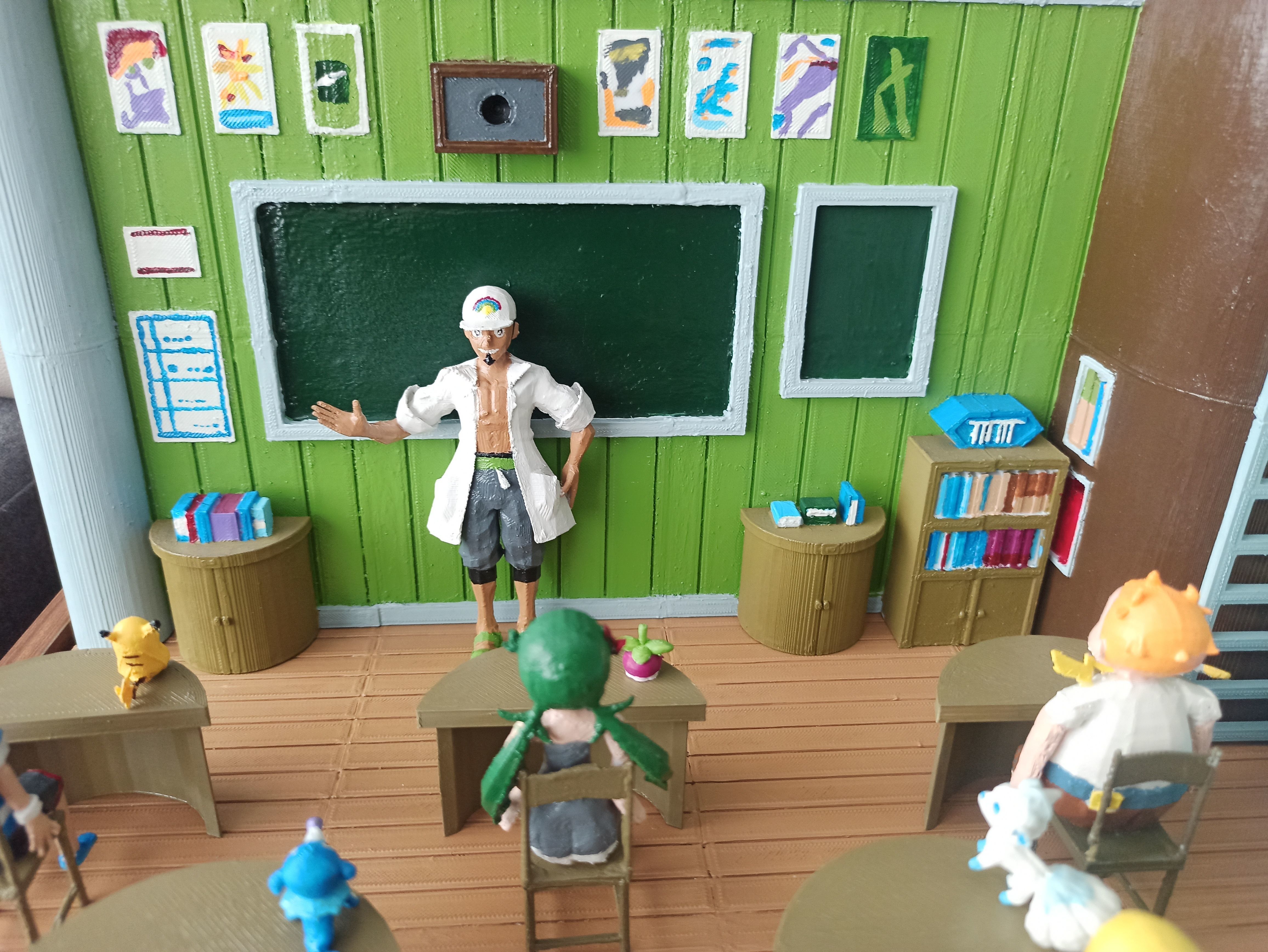 POKEMON SUN  MOON ALOLA SCHOOL 3D print model_5