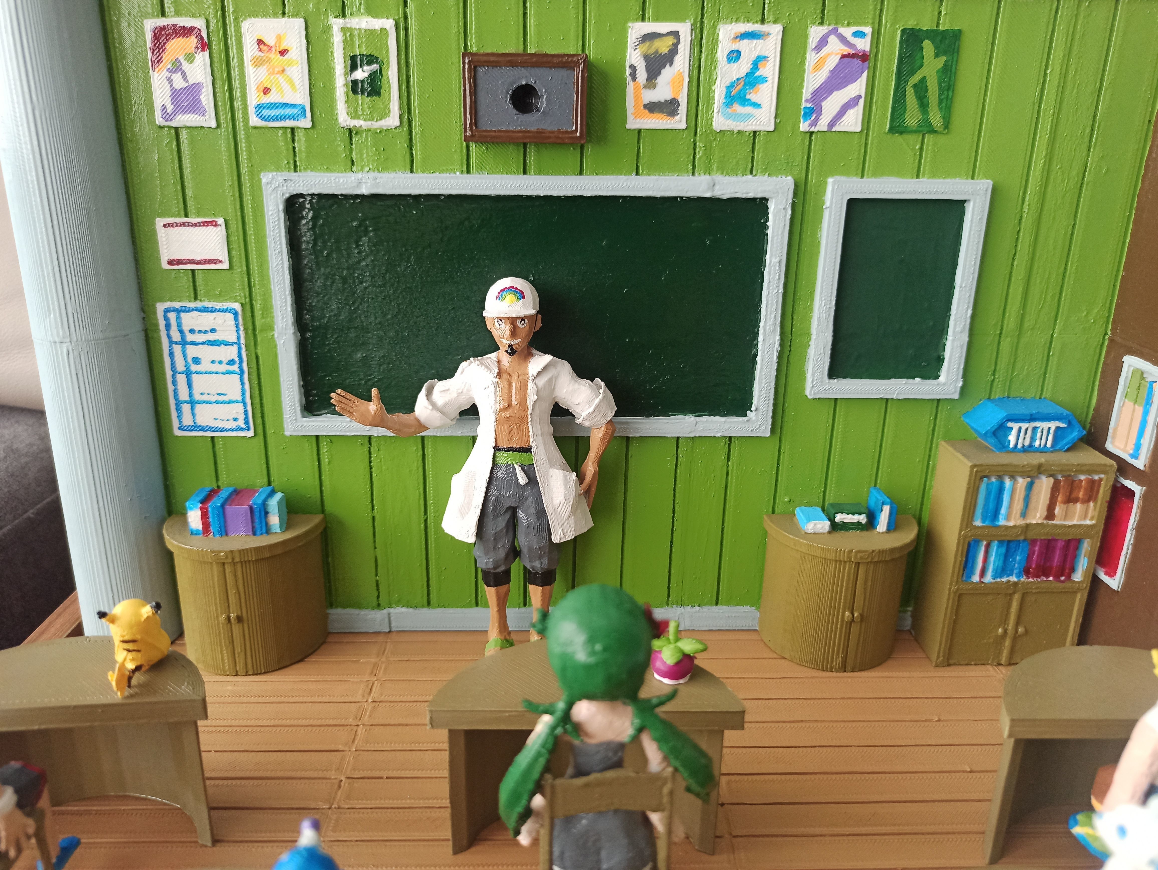 POKEMON SUN  MOON ALOLA SCHOOL 3D print model_8