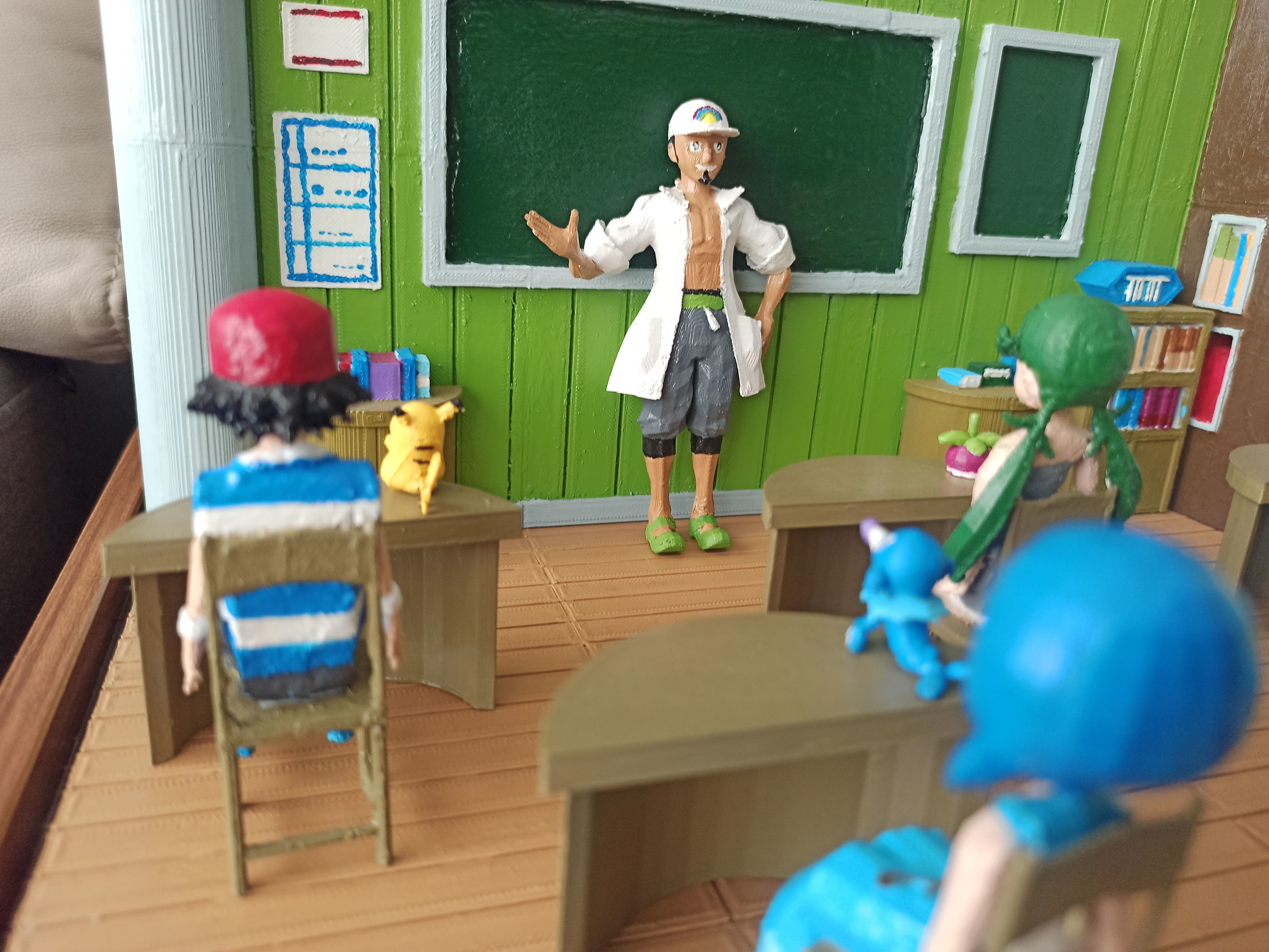 POKEMON SUN  MOON ALOLA SCHOOL 3D print model_4