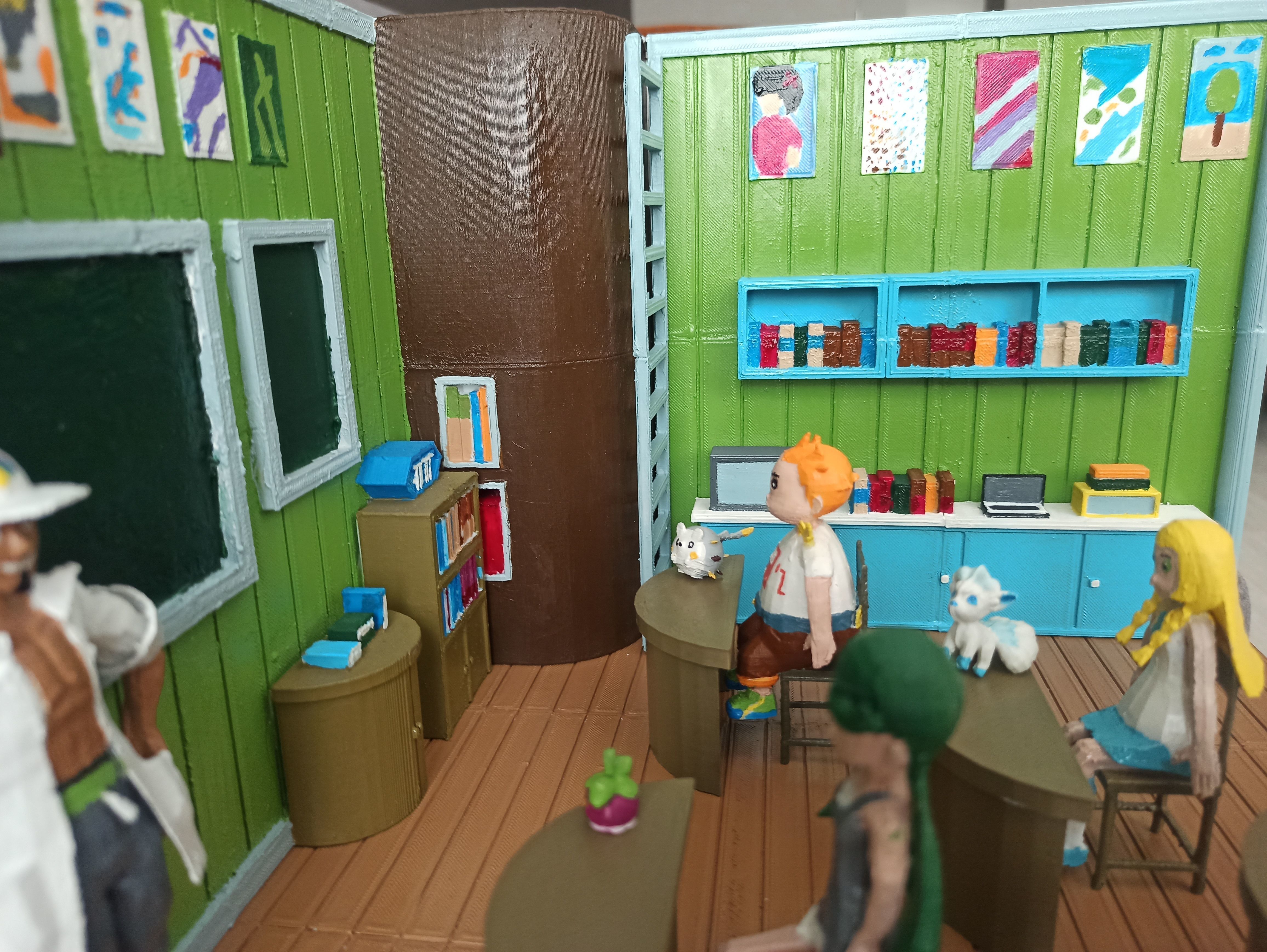 POKEMON SUN  MOON ALOLA SCHOOL 3D print model_7