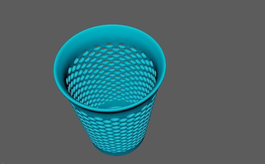 High Quality 3D Printable Bucket Model  3D print model_2