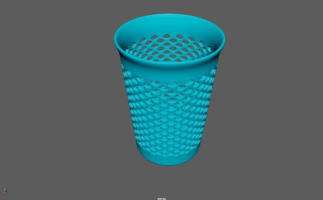 High Quality 3D Printable Bucket Model  3D print model_3