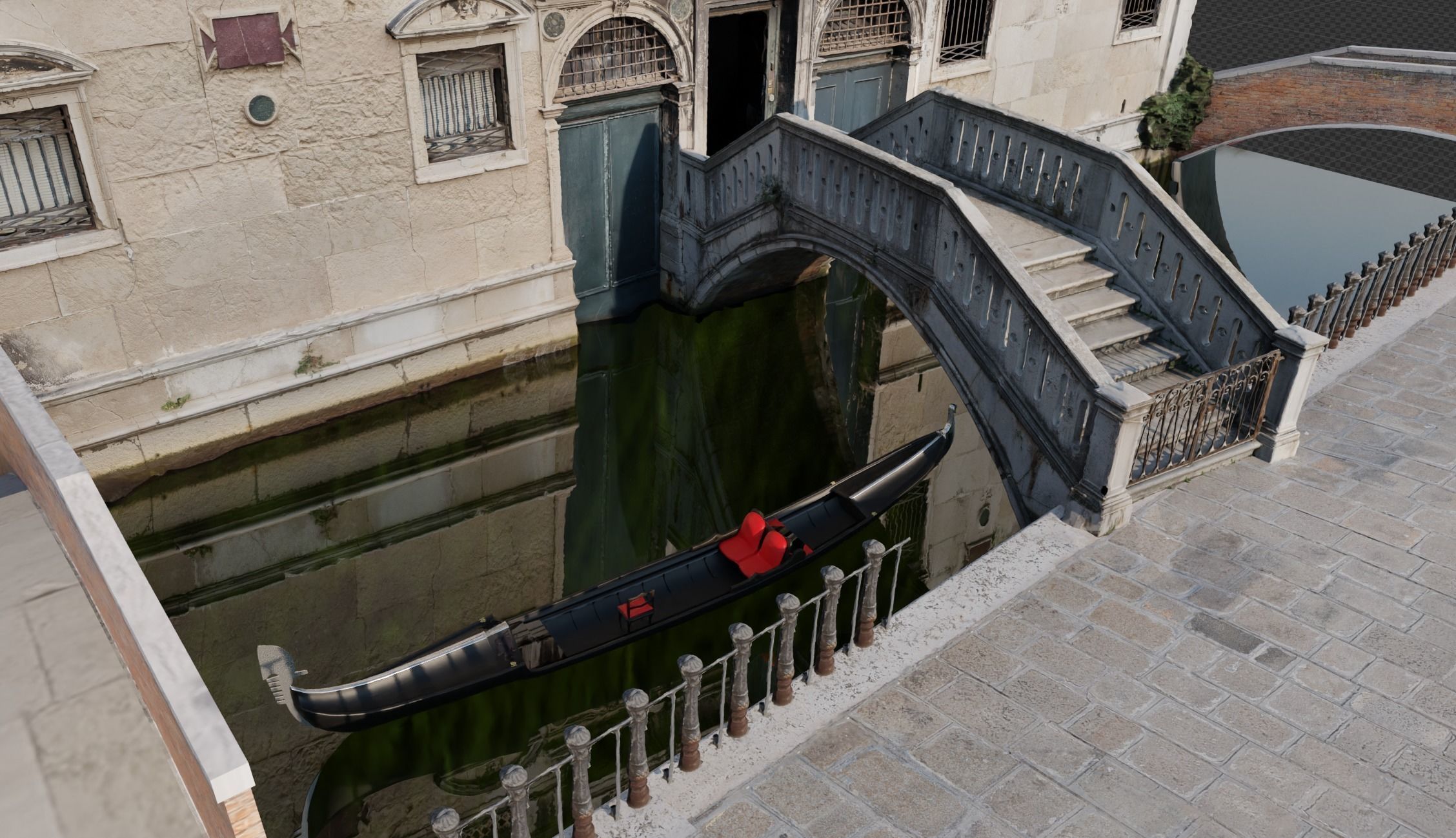 Palazzo Malipiero-Trevisan Venice Building 3D model_2