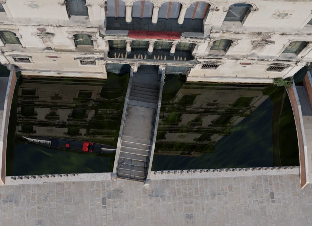 Palazzo Malipiero-Trevisan Venice Building 3D model_4