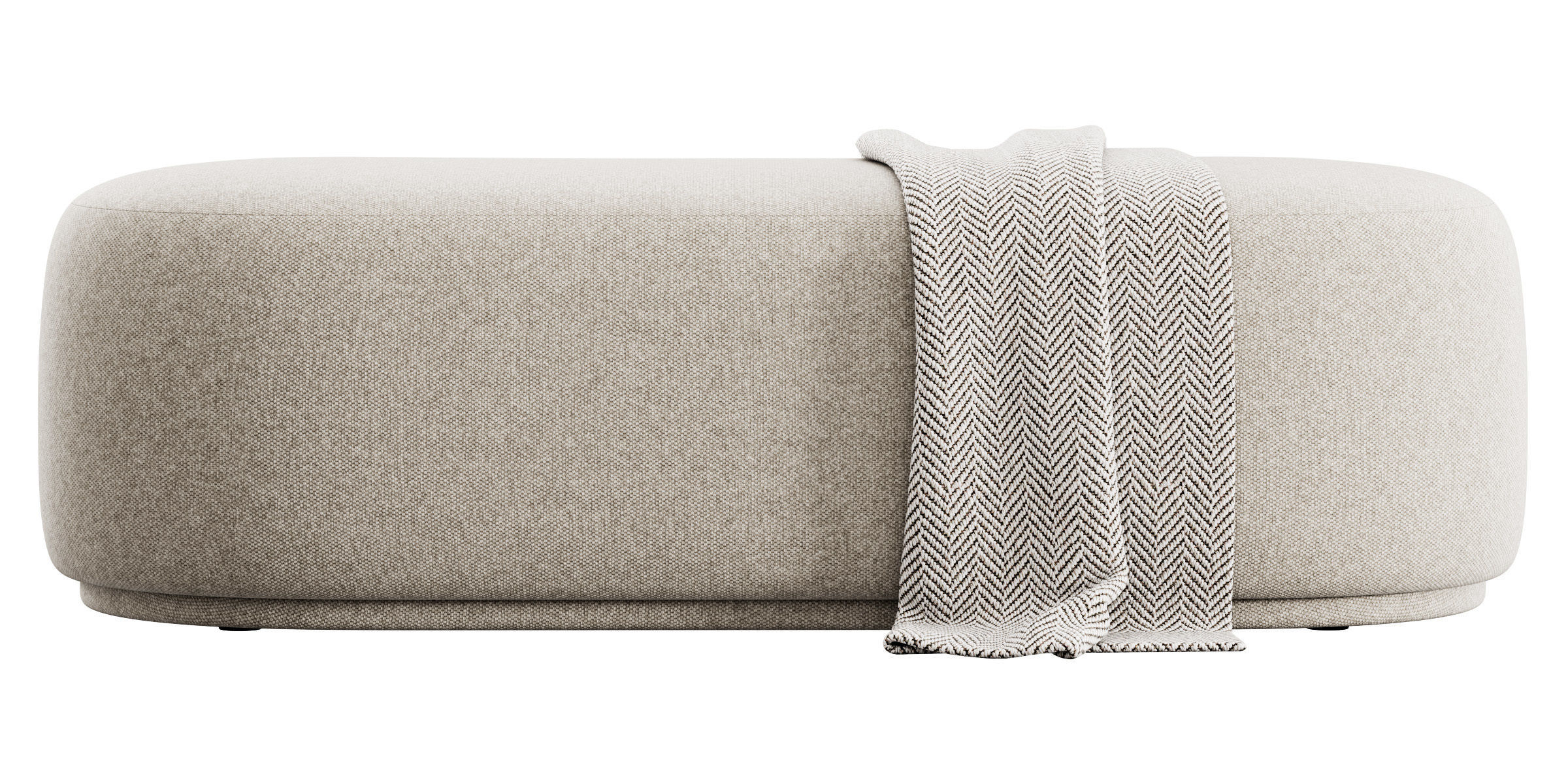 Stock Helsinki Bench 3D model_16