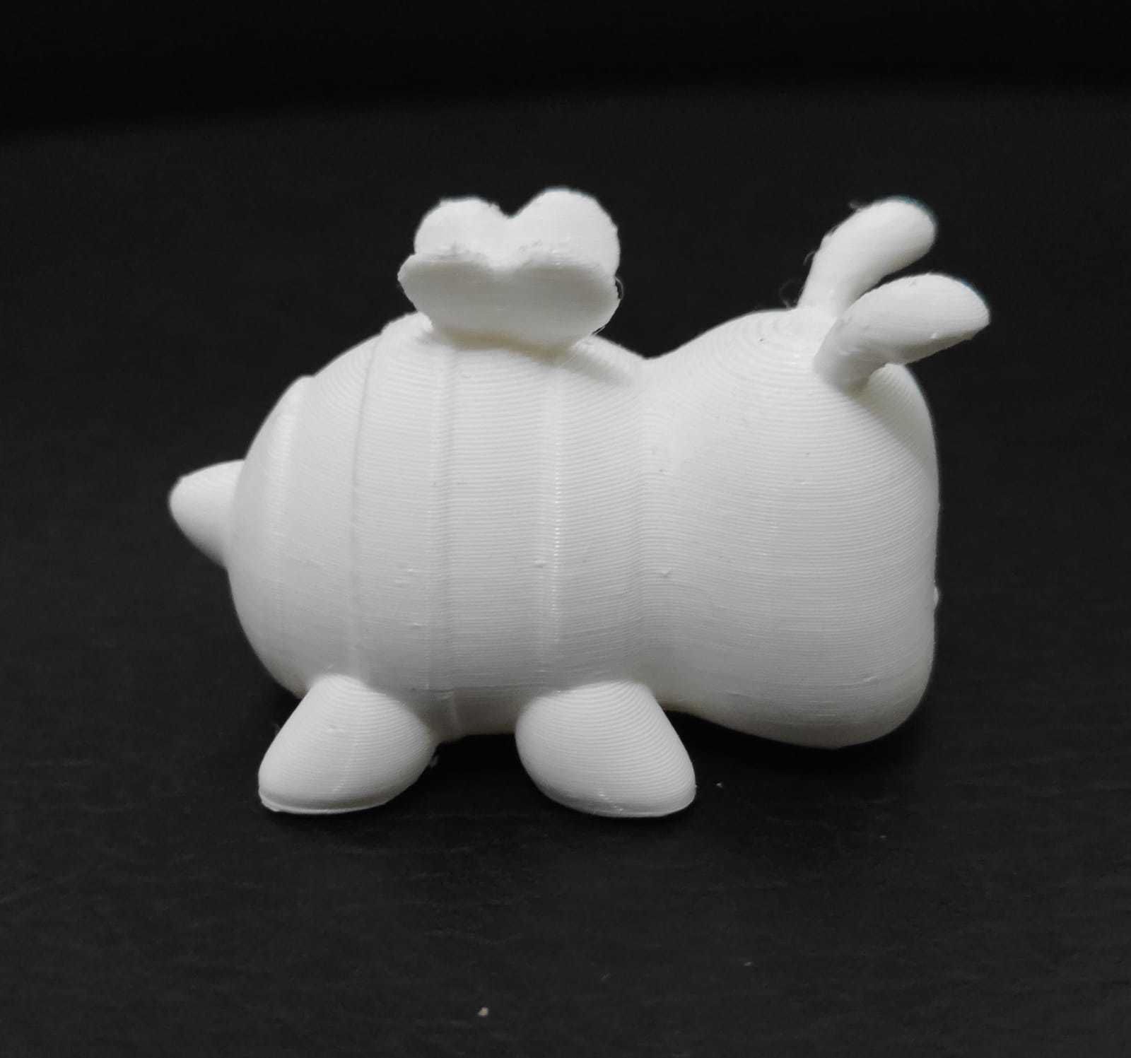 Bee Small Eyes 3D print model_5