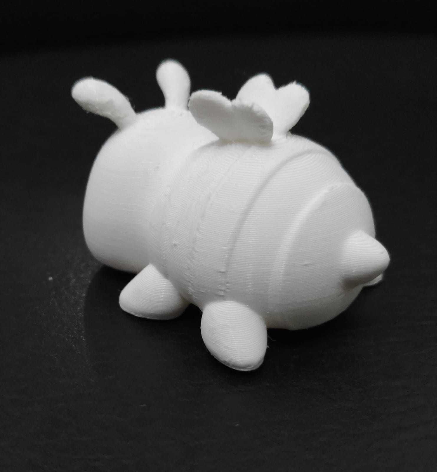 Bee Small Eyes 3D print model_6