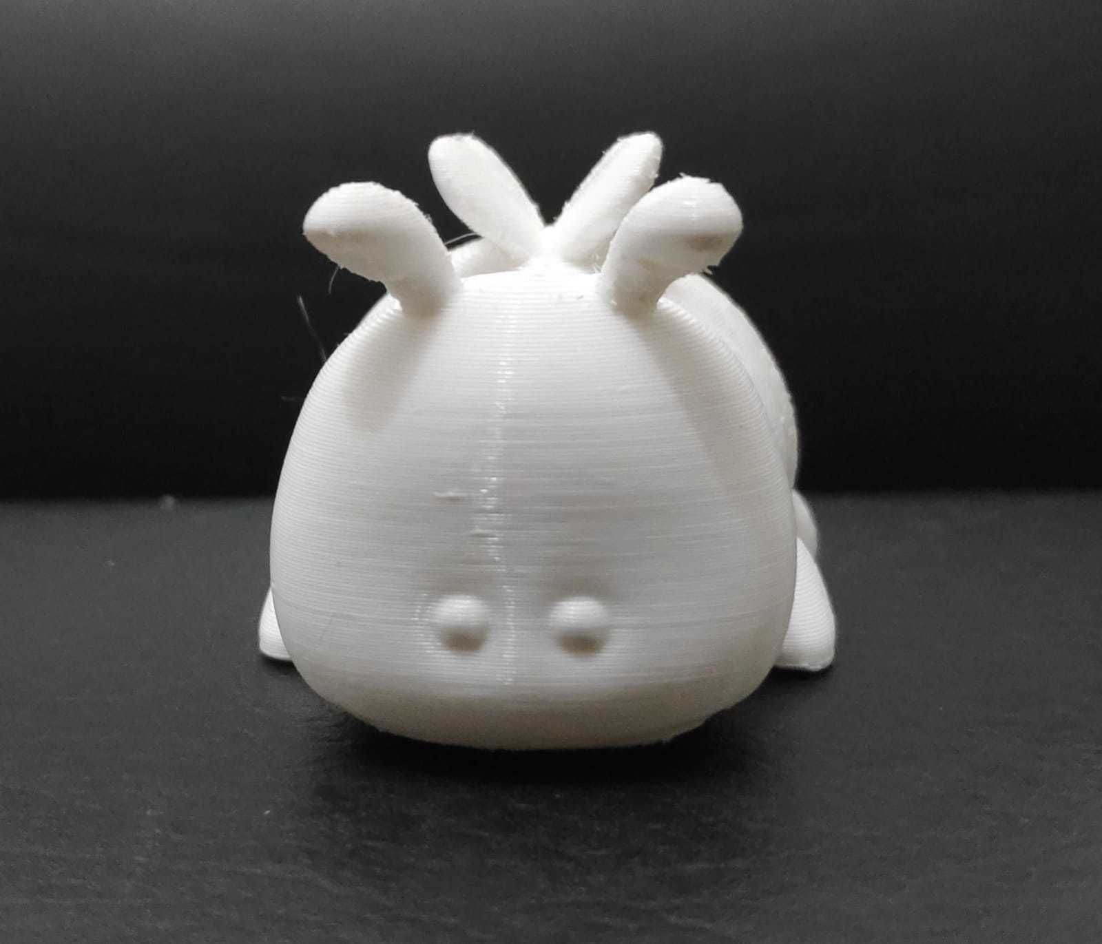 Bee Small Eyes 3D print model_4