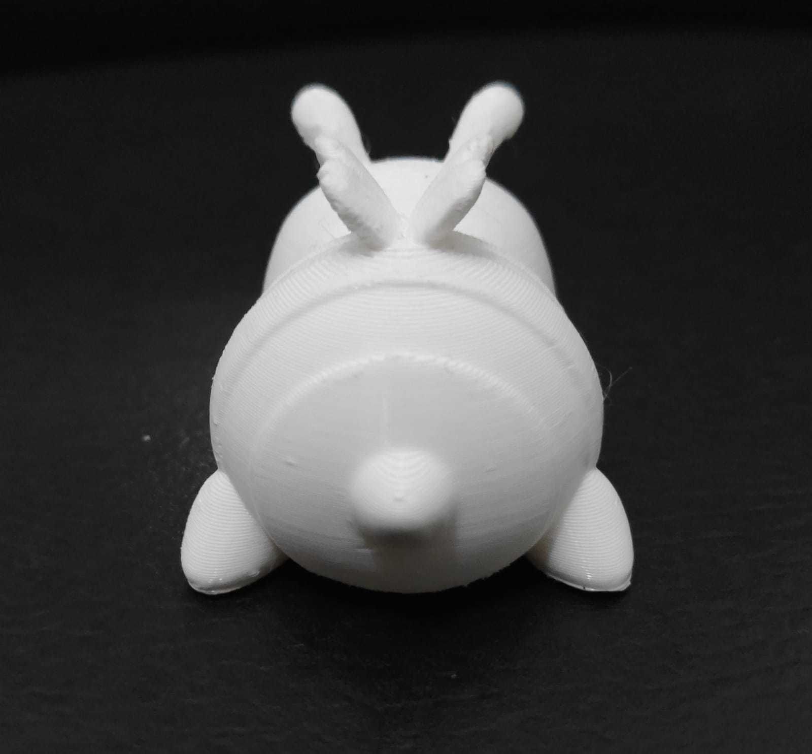 Bee Small Eyes 3D print model_7