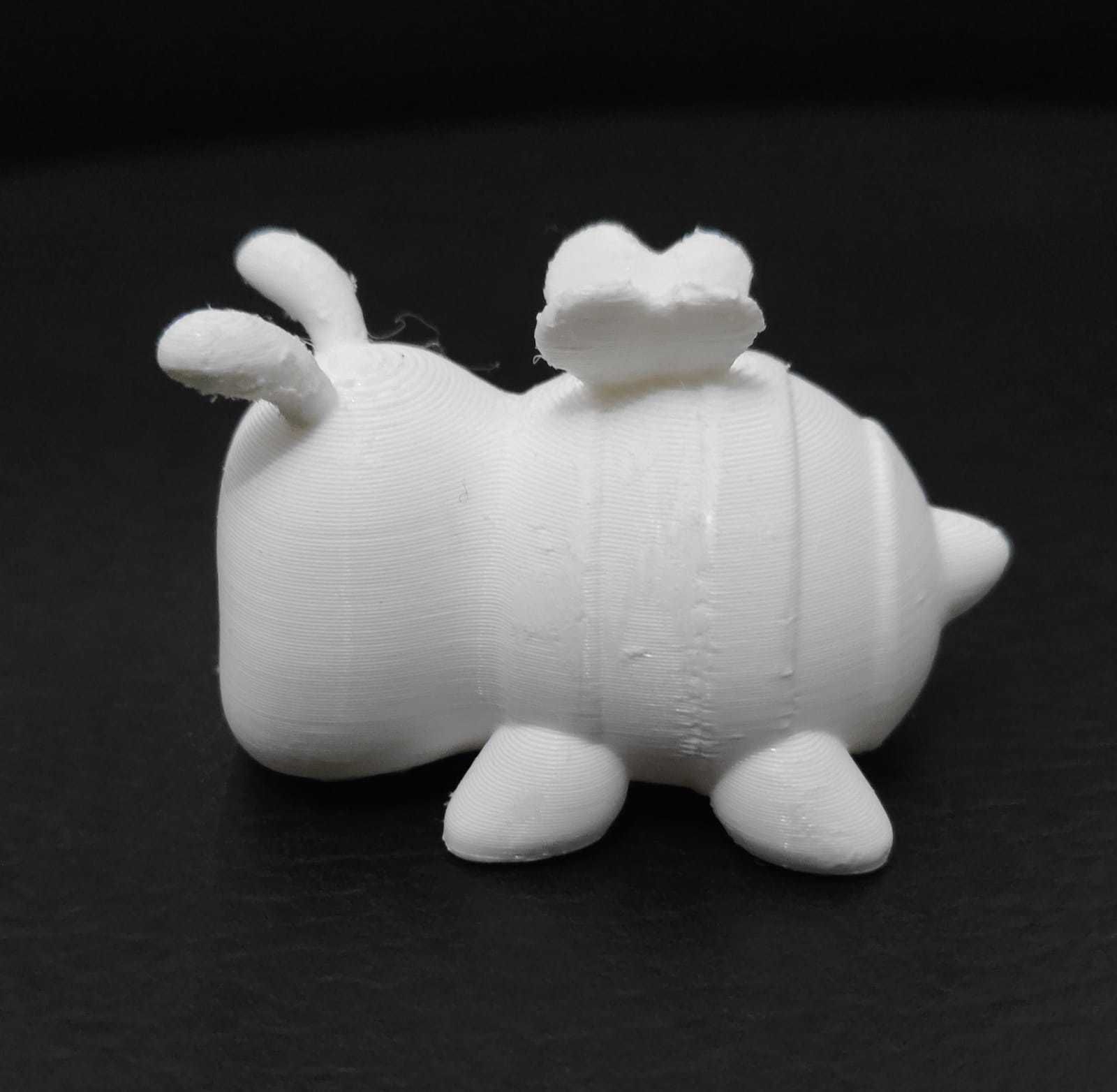 Bee Small Eyes 3D print model_11