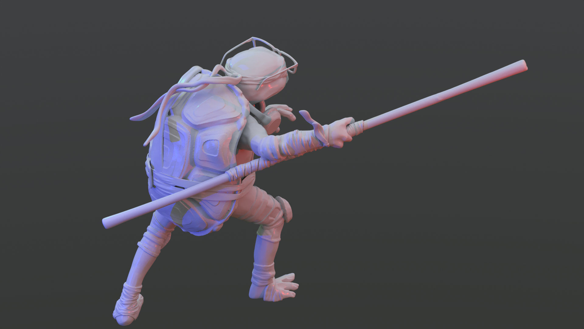 TMNT Mutant Mayhem figures Fan Art 3D print model_11