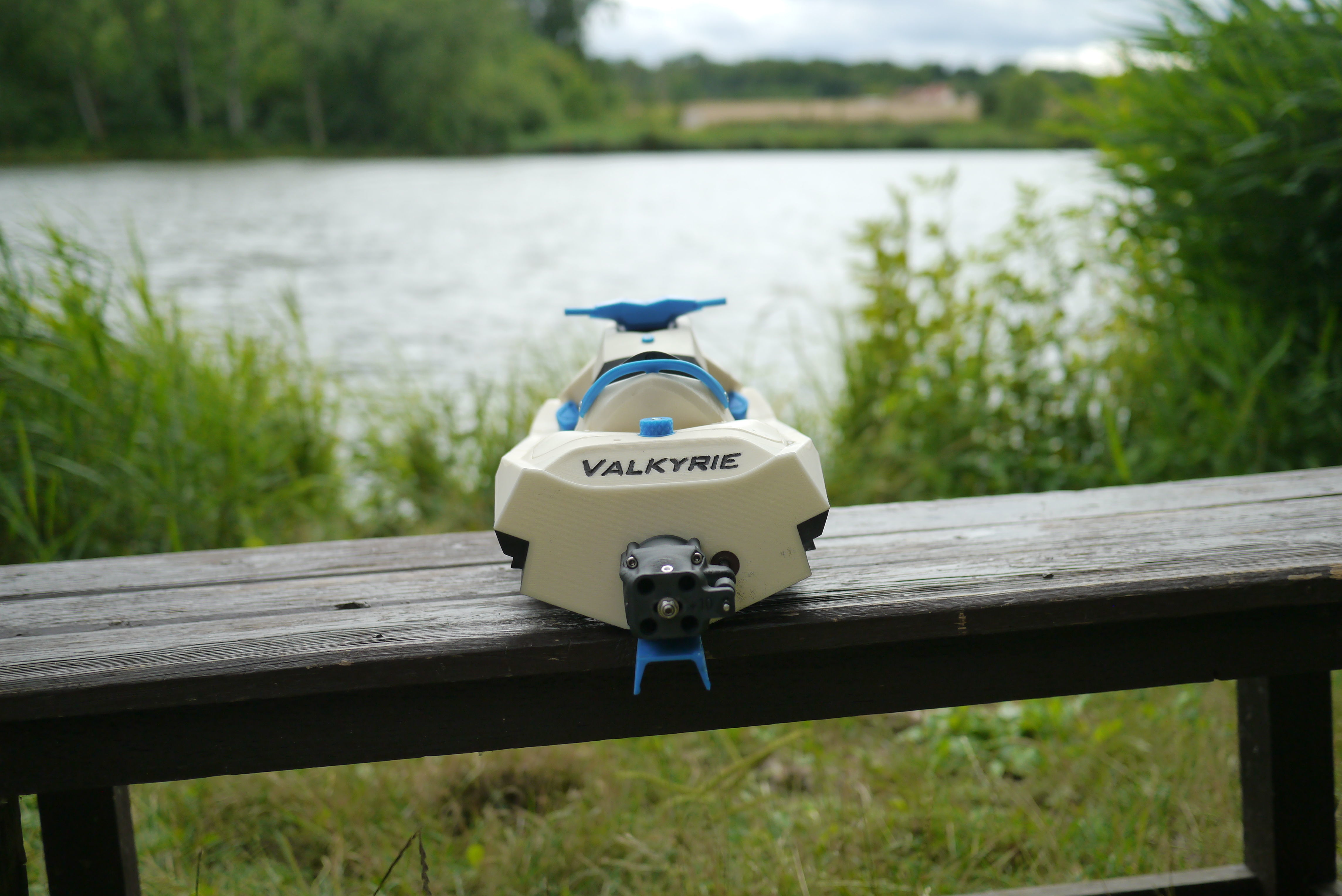 Valkyrie - 3D Printable RC Jetski Free 3D print model_16