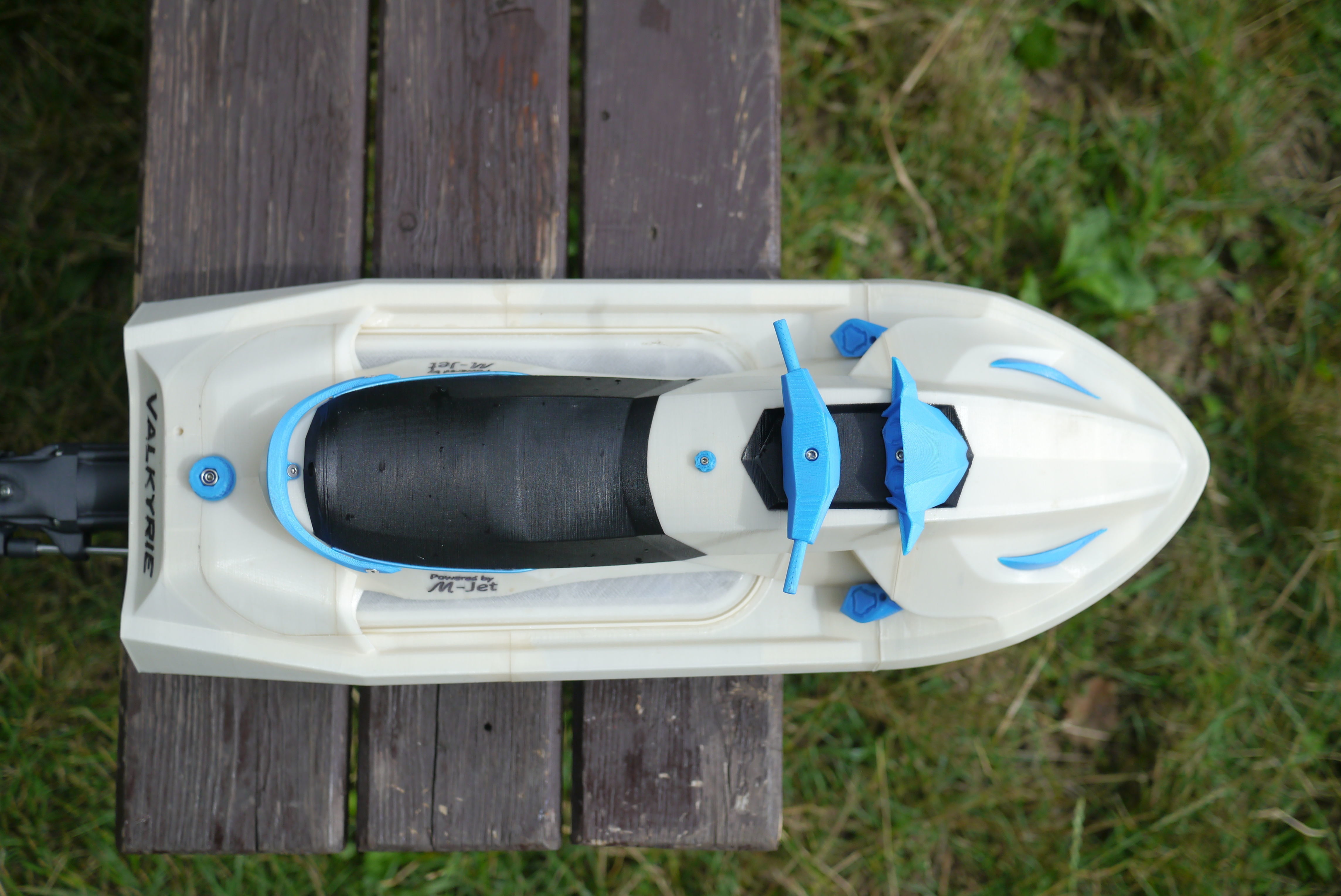 Valkyrie - 3D Printable RC Jetski Free 3D print model_18