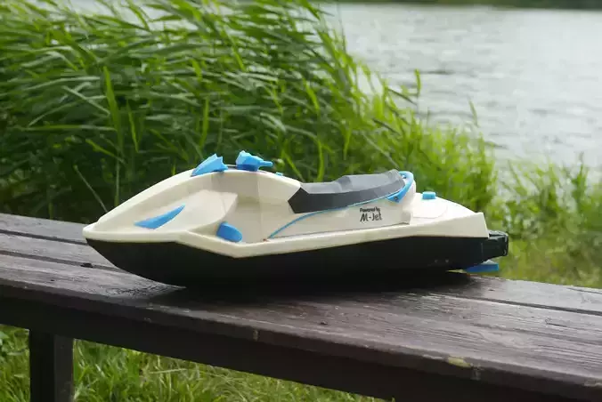Valkyrie - 3D Printable RC Jetski Free 3D print model
