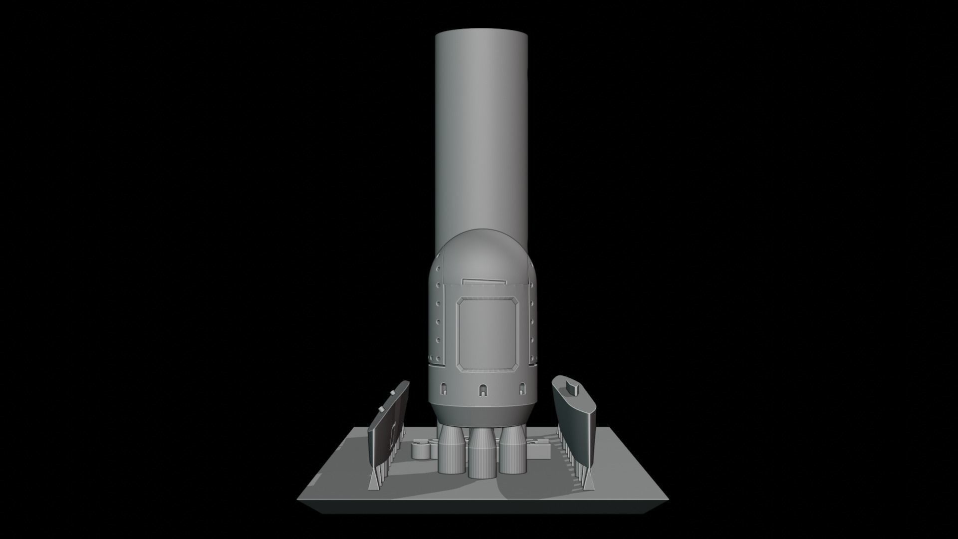 Aselsan Aselpod Targeting Pod 3D printable 3D print model_6
