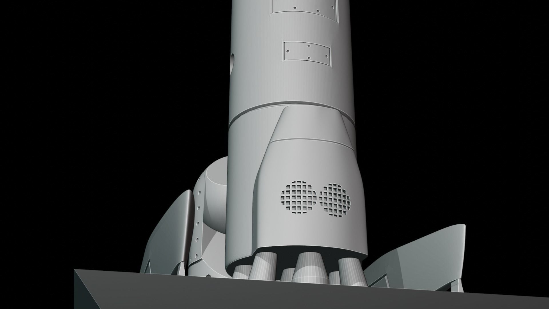 Aselsan Aselpod Targeting Pod 3D printable 3D print model_8