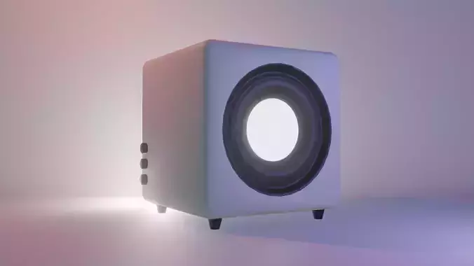 Speaker 3D Model