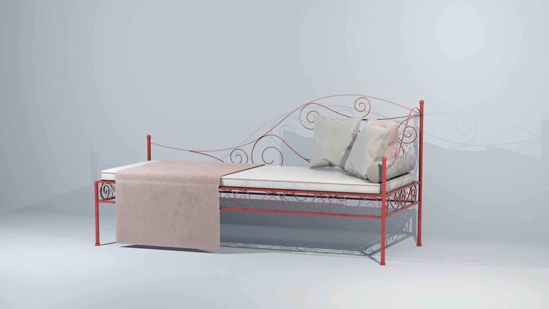 Divan 3d model 3D model_2