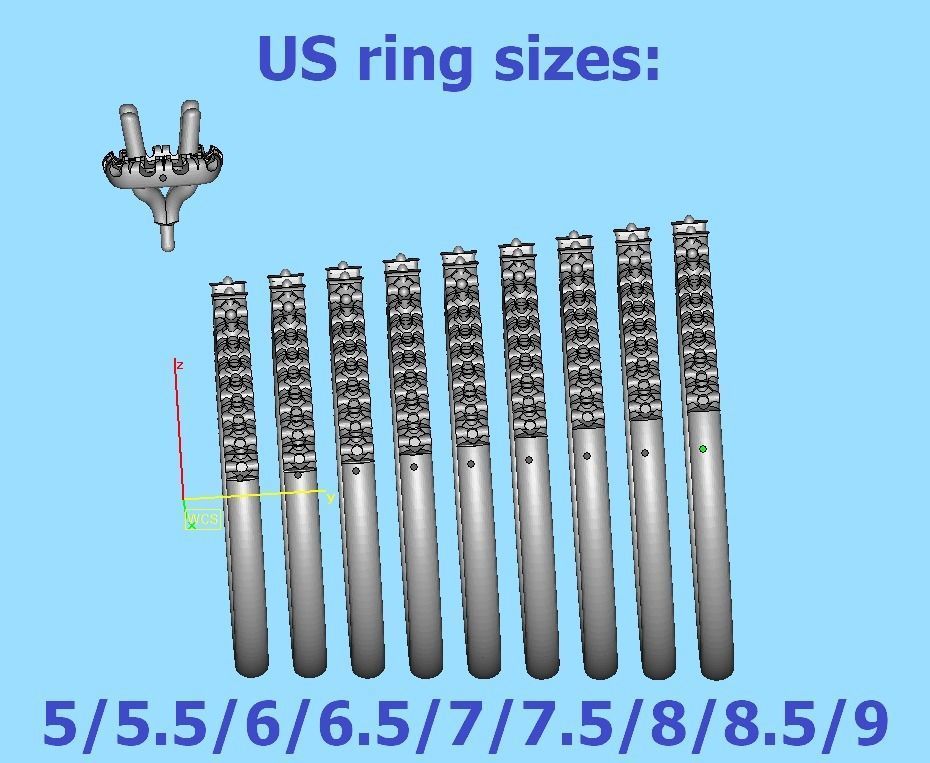 Cushion Halo Engagement Promise Ring 3Dprint model  3D print model_11