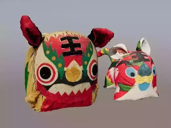 China old Cloth Tiger Dolls