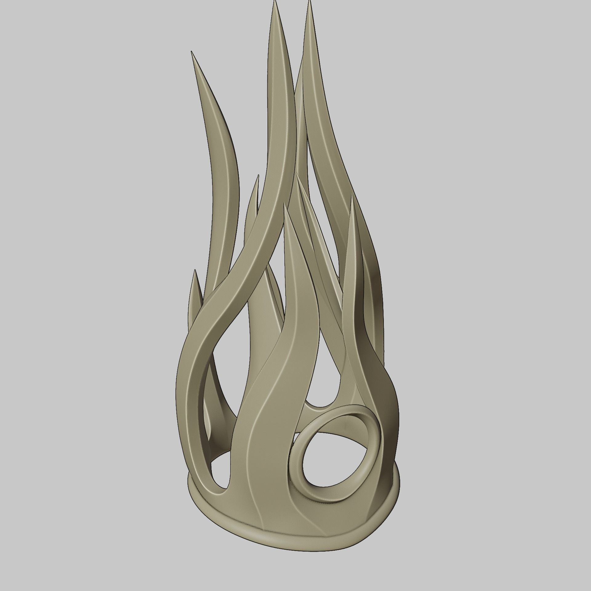 Shadowheart Hair Piece Baldurs Gate 3 3D print model_10