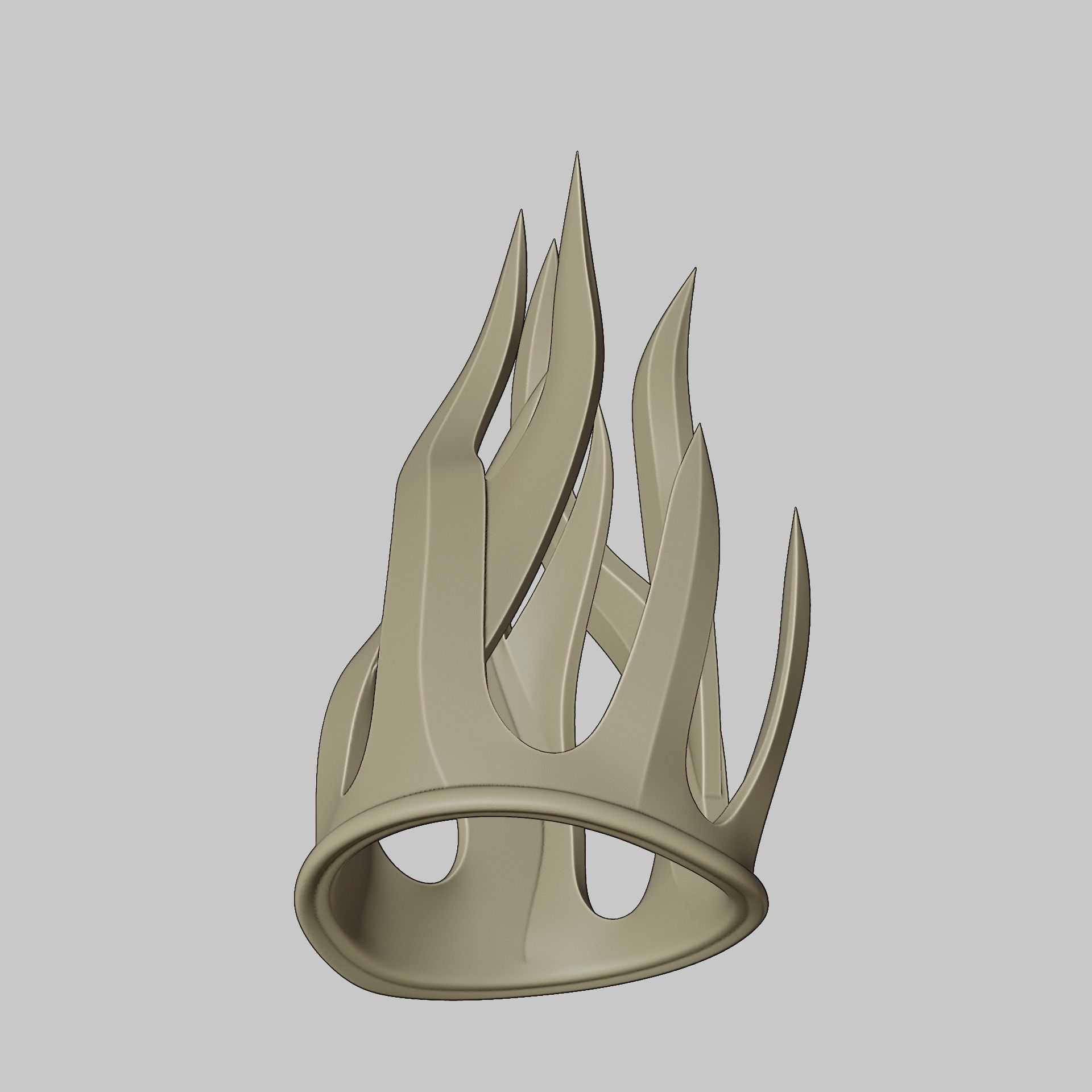 Shadowheart Hair Piece Baldurs Gate 3 3D print model_12