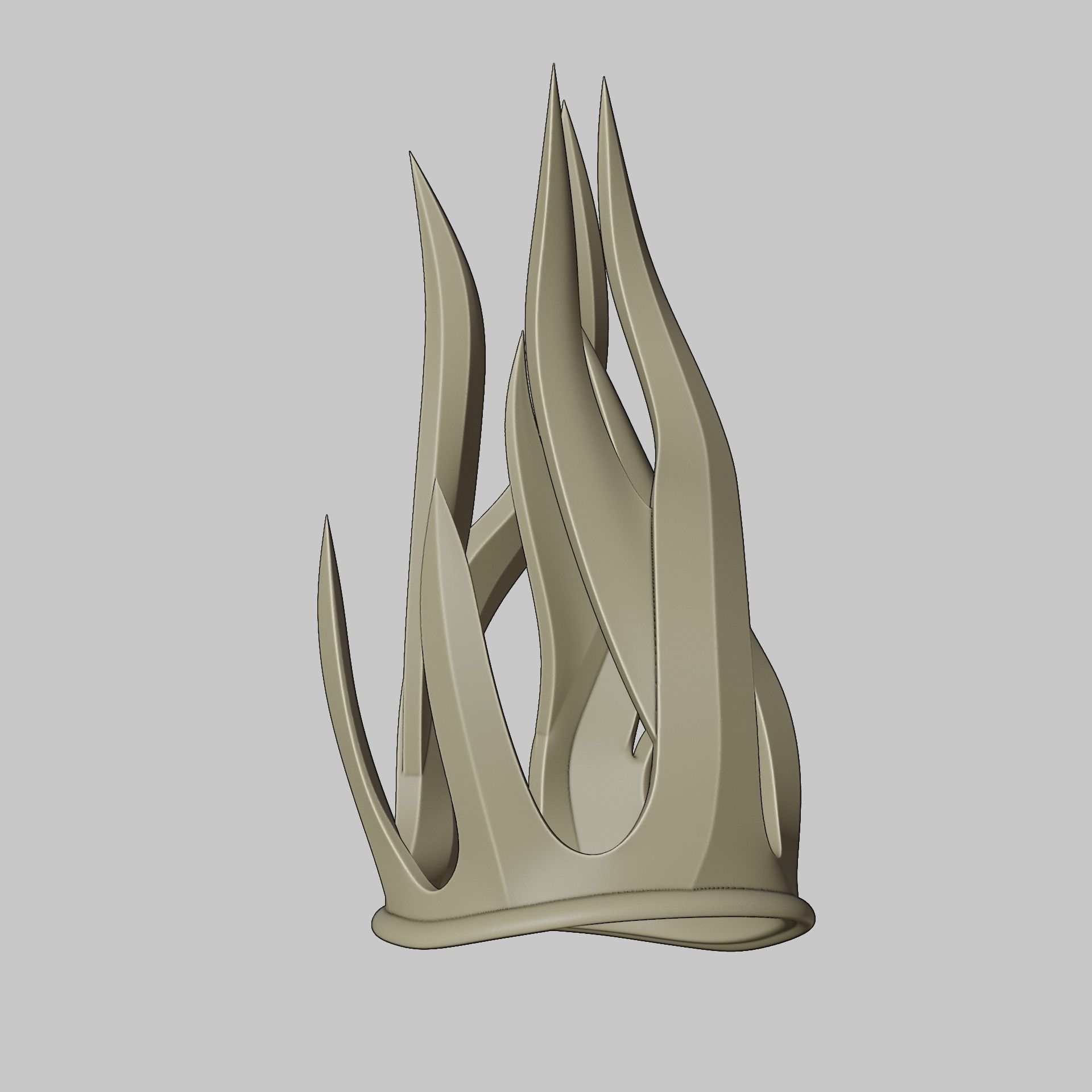 Shadowheart Hair Piece Baldurs Gate 3 3D print model_13