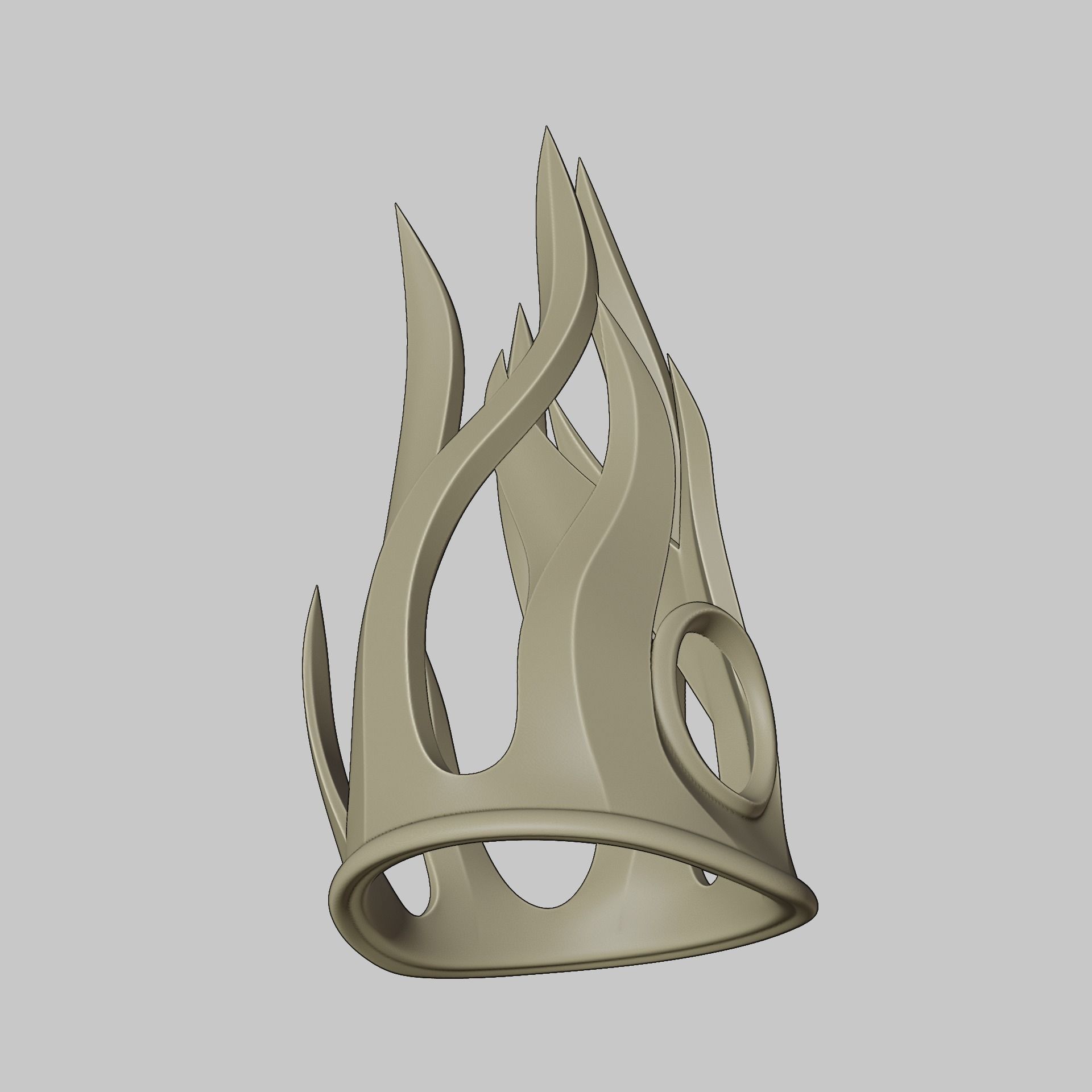 Shadowheart Hair Piece Baldurs Gate 3 3D print model_9