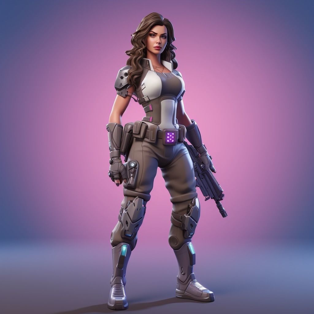 Fortnite Character - 250 Reference Images - 4k 3D model_6