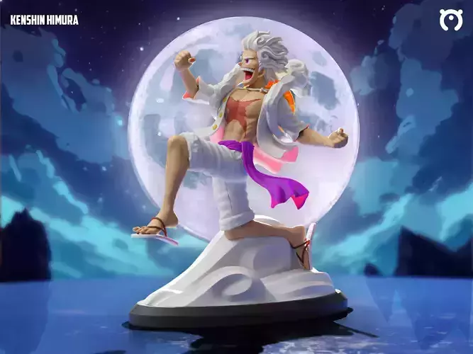 Luffy Gear 5 3D print model