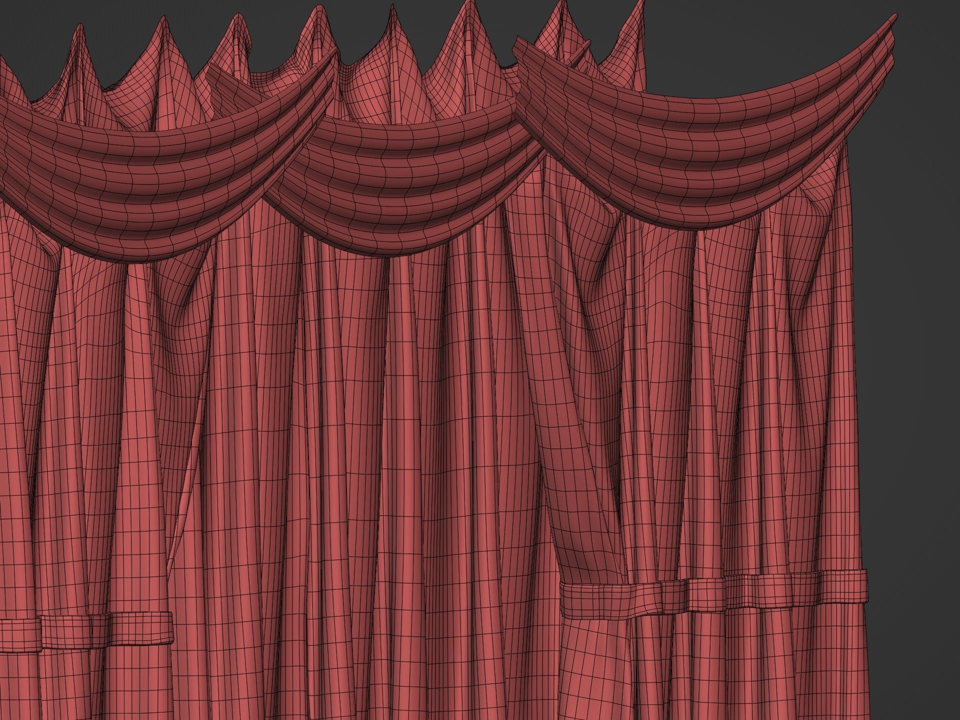 Theater Masks 3D model_27