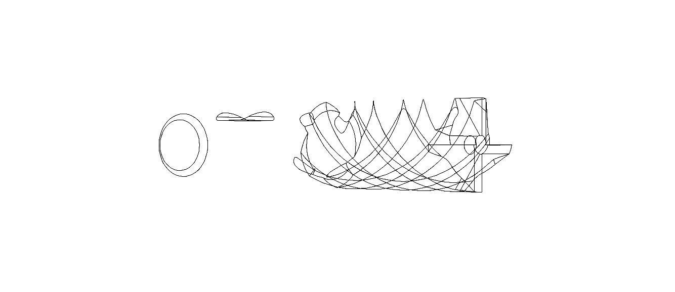 20mm Metric Single End Mill - 4 flutes 3D model_26
