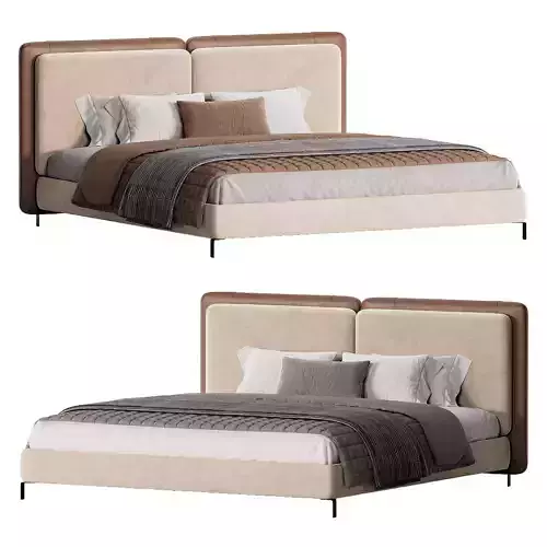 bed Minotti Tatlin soft