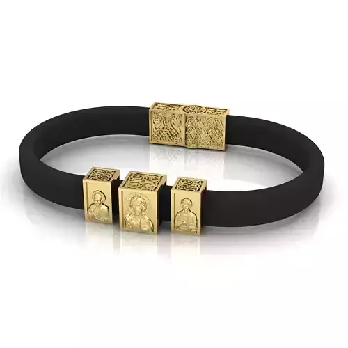 Bracelet lock and charms