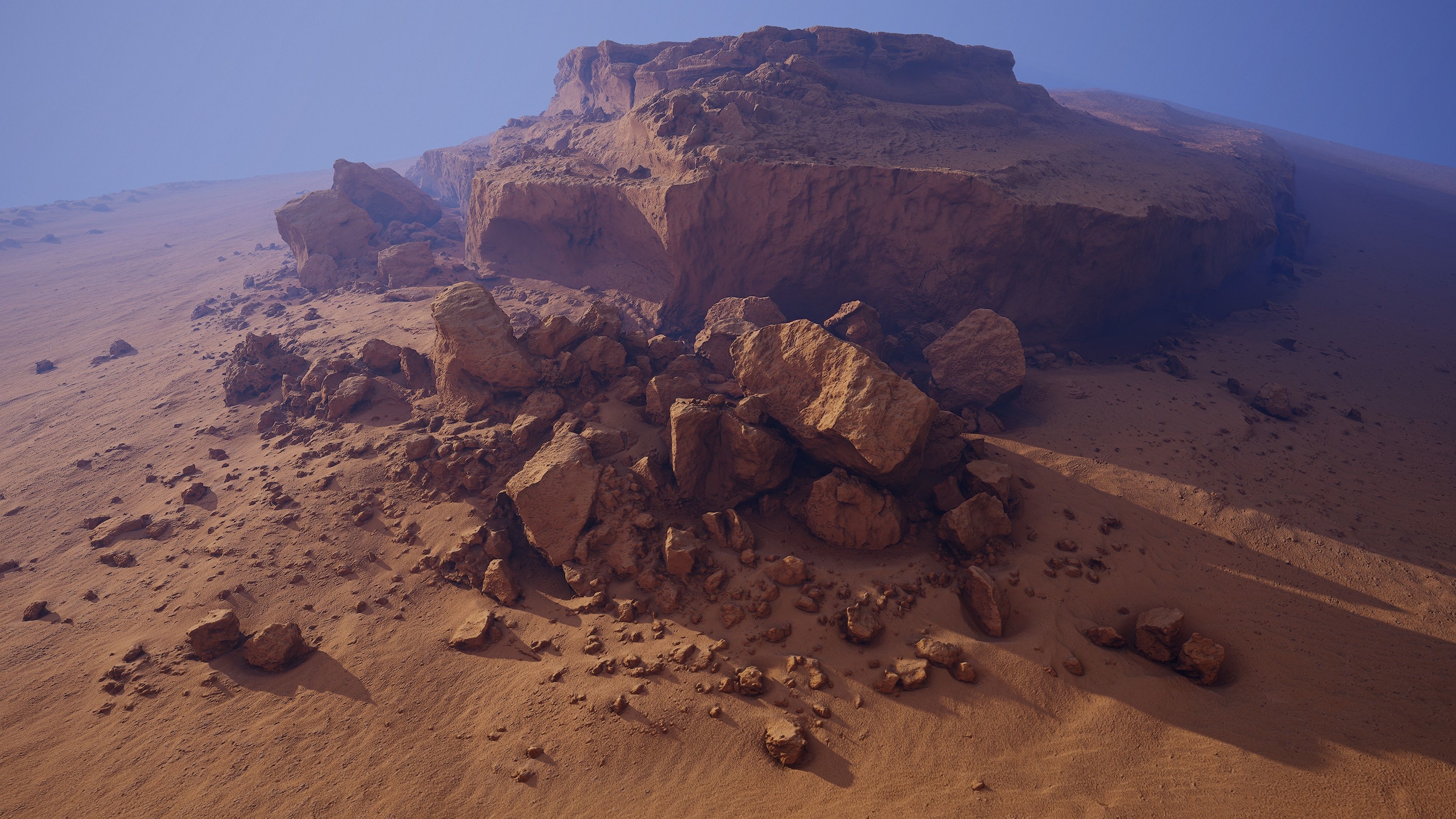Desertrockformation01 3D model_8