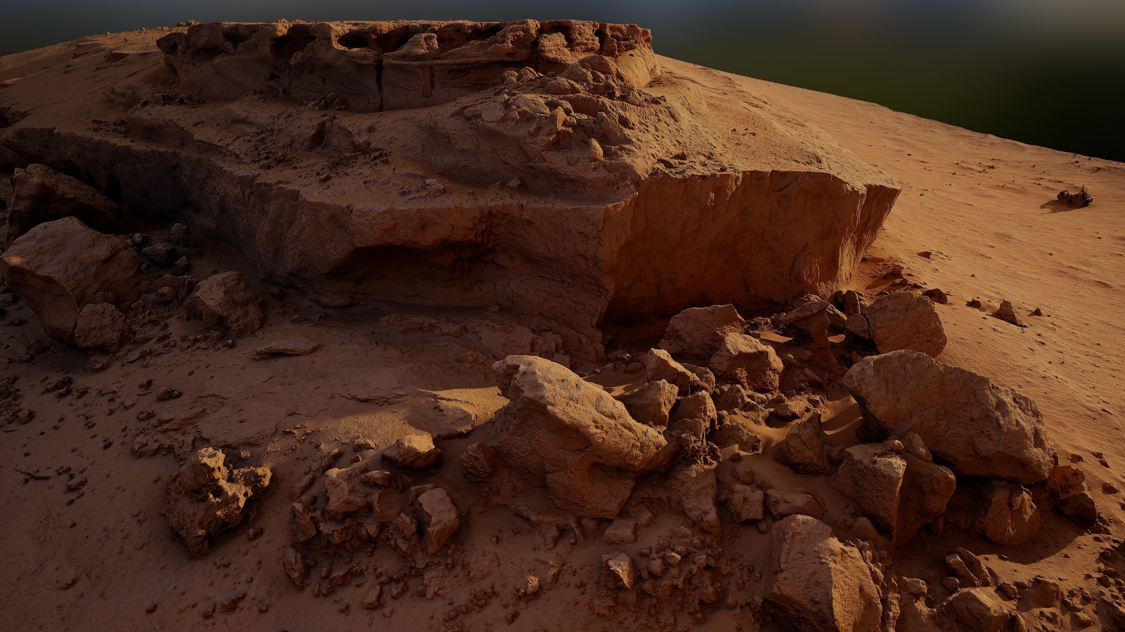 Desertrockformation01 3D model_7