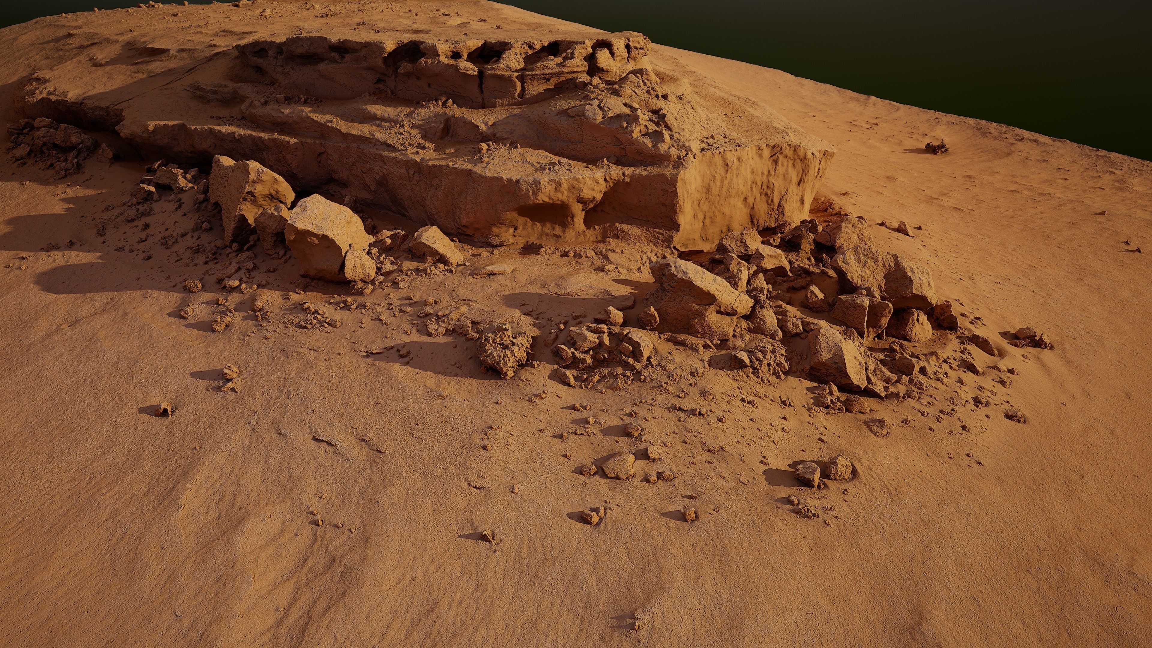 Desertrockformation01 3D model_11